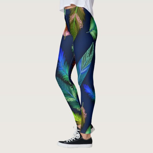 Weiche Feder Leggings (Links)