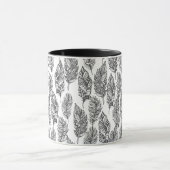 Weiche Federn Doodle Tasse (Zentrum)