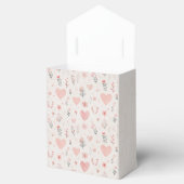 Weiche Florale Herzen Geschenkbox Geschenkschachtel (Geöffnet)