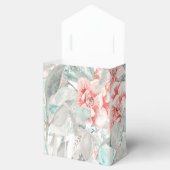 Weiche Frühlingsblütengrün Elegante Hochzeit Geschenkschachtel (Geöffnet)