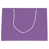 Weiche gedämpfte Lavendel-Großgeschenktasche Große Geschenktüte (Vorderseite)