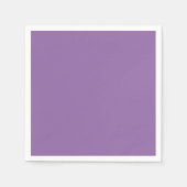 Weiche gedämpfte Lavendel-Papier-Tücher Serviette (Vorderseite)