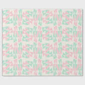 Weiche geometrische Pastelle Geschenkpapier (Flach)