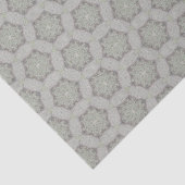 Weiche, gewitterte weiße Vintage Textur Seidenpapier (Ausschnitt)