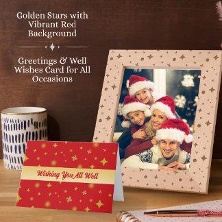 Weiche glänzende goldene Stangen und Blumenmuster Dankeskarte