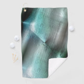 Weiche, graue Gesteinsstruktur mit digitalen Detai Golfhandtuch (Insitu)