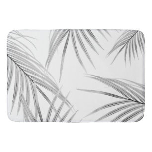 Weiche graue Palmen Blätter Dream #1 #tropical #de Badematte