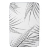 Weiche graue Palmen Blätter Dream #1 #tropical #de Badematte (Vorderseite Vertikal)