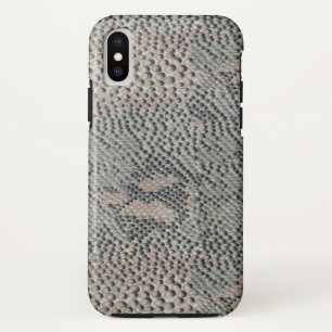 Weiche, graue und rosa Schlangenhaut Case-Mate iPhone Hülle