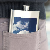Weiche große Wolken Flachmann (Beispiel)