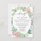 Weiche Grüne Hochzeit verzögert Ankündigung (Vorderseite)