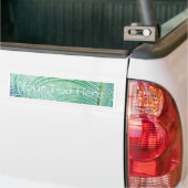 Weiche grüne Pflanze Palmblättrig Autoaufkleber (Auf Lkw)