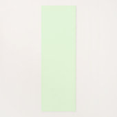 Weiche grüne Yoga-Pose mit Individuelle Name Yogamatte (Rückseite)