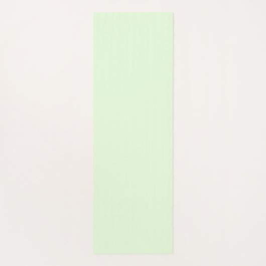 Weiche grüne Yoga-Pose mit Individuelle Name Yogamatte (Rückseite)