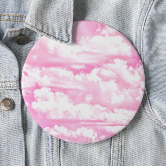Weiche Happy Rose Wolkendekoration Button (Beispiel)