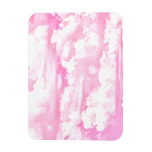 Weiche Happy Rose Wolkendekoration Magnet (Vertikal)