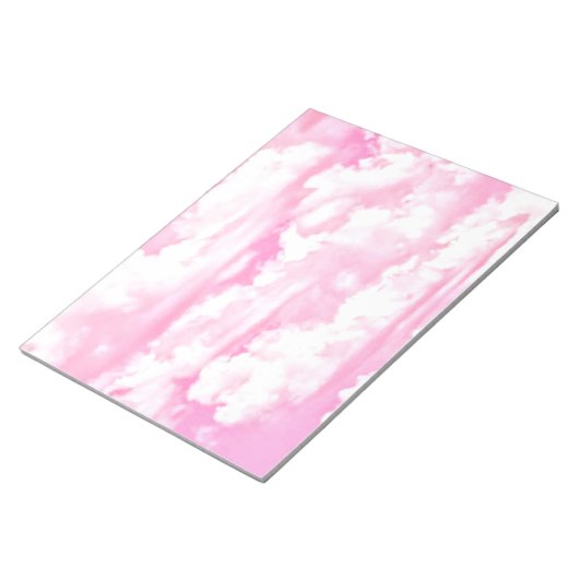 Weiche Happy Rose Wolkendekoration Notizblock (angewinkelt)