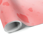 weiche Herzen B Geschenkpapier (Rolleneckpunkt)
