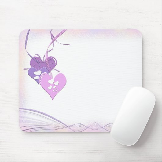 Weiche Herzen Mousepad (Mit Mouse)