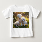 Weiche, hochwertige Baumwollmischung für ultimativ Baby T-shirt (Vorderseite)