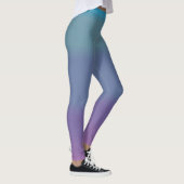 Weiche Hübsche Türkisfarben Leggings (Rechts)