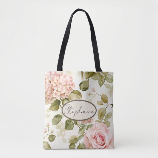 Weiche Hydrangea Tasche (Vorderseite)