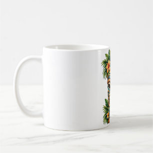 Weiche Jade-Blüten-Tiki-Kaffeetasse Kaffeetasse