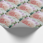 Weiche Kaffeefilterblumen Geschenkpapier (Ecke)