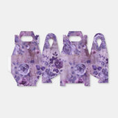 Weiche Lila Blüte Geschenkschachtel (Ungefaltet)