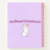 Weiche Lila Niedliche Mädchen 💜 💗 ✨ für sie Notizblock (Rückseite)