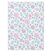 Weiche Lila Rose Tischdecke (Vorderseite)