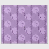 Weiche lila Textur Geschenkpapier (Flach)