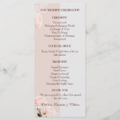 Weiche lila und graue Effekte mit Blume Programm (Rückseite)