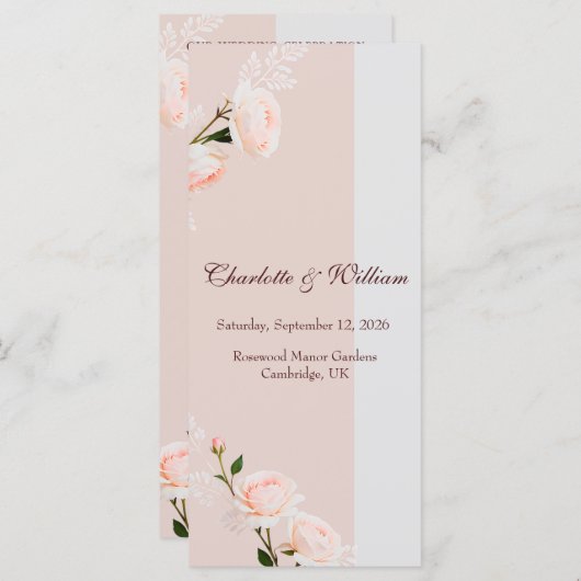 Weiche lila und graue Effekte mit Blume Programm (Vorne/Hinten)