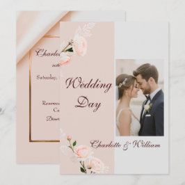 Weiche lila Wirkungen mit Blume Einladung