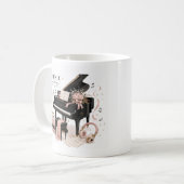 weiche Luxus-Piano-Kaffeetasse Kaffeetasse (Vorderseite Links)