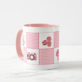 Weiche Mädchen-Ästhetik Coquette Tasse (Vorderseite Links)
