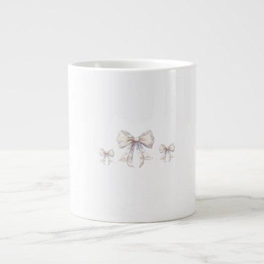 Weiche Mädchen-Tasse Jumbo-Tasse (Vorderseite)