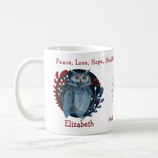 Weiche magische Schale, Blumenhintergrund. Einziga Kaffeetasse (Links)