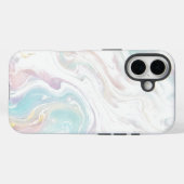 Weiche Marmorwellen Case-Mate iPhone Hülle (Rückseite (Horizontal))