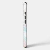Weiche Marmorwellen Case-Mate iPhone Hülle (Rückseite / Links)