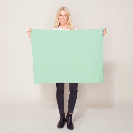 Weiche Mintgrüne Fleece-Decke – Gemütlich & Stylis Fleecedecke (Beispiel)