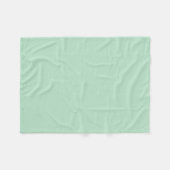 Weiche Mintgrüne Fleece-Decke – Gemütlich & Stylis Fleecedecke (Vorderseite (Horizontal))