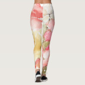 Weiche Mohnblumen I Leggings (Rückseite)