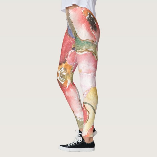 Weiche Mohnblumen I Leggings (Links)
