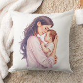 Weiche Mutter & Baby Liebe Kissen - Gemütliche Woh (Decke)