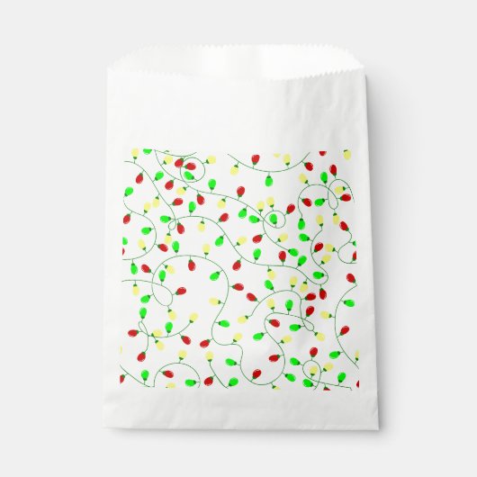 weiche, nahtlose Weihnachtsbaumlichter Geschenktütchen (Vorderseite)