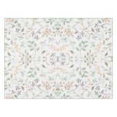 Weiche Natur Blätter Tischdecke | Tischdecke (Vorderseite (Horizontal))