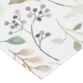 Weiche Natur Blätter Tischdecke | Tischdecke (Schrägansicht)