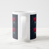 Weiche & neutrale Tasse🌹 Jumbo-Tasse (Rückseite)